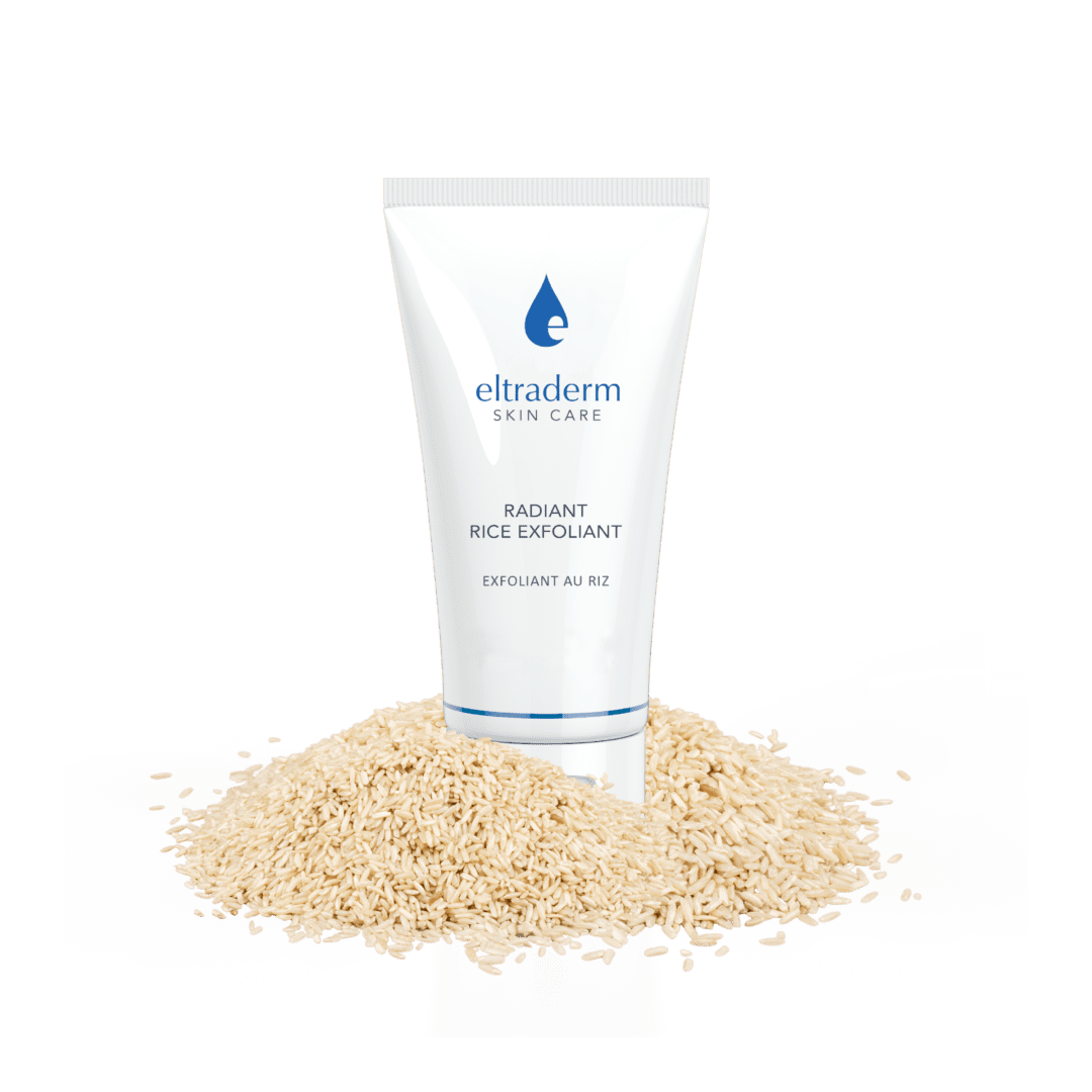 Eltraderm Radiant Rice Exfoliant tube.