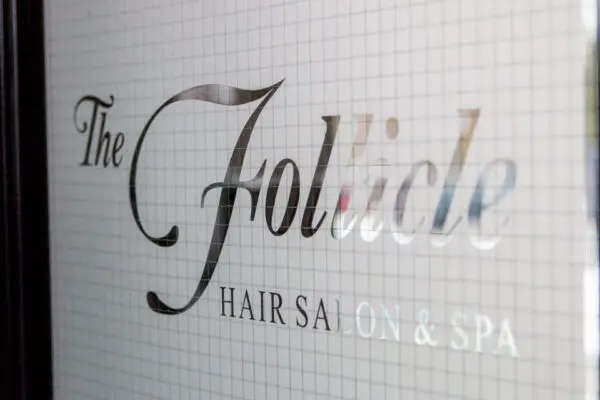 The Follicle Hair Salon & Spa.