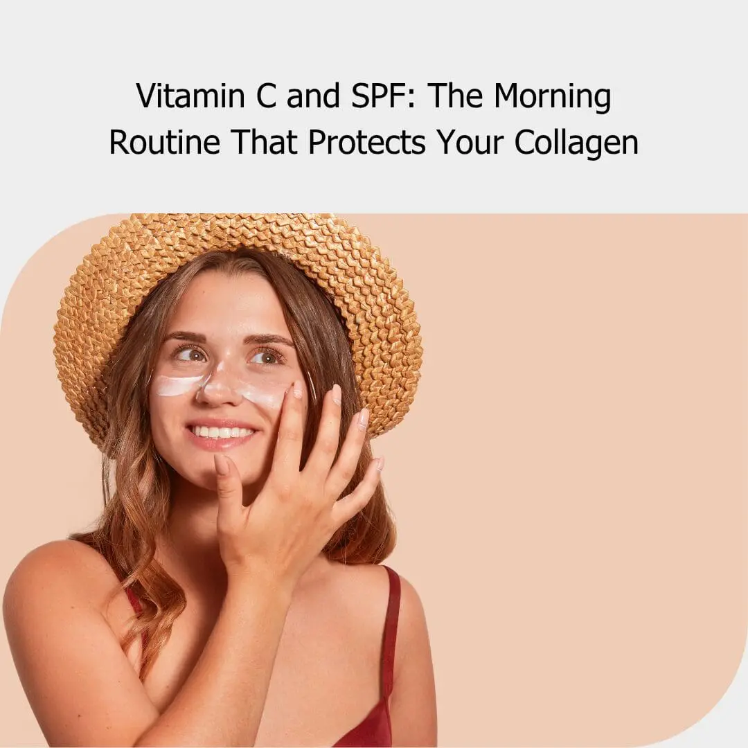 Blog dream team - why vitamin C and SPF are so important together.