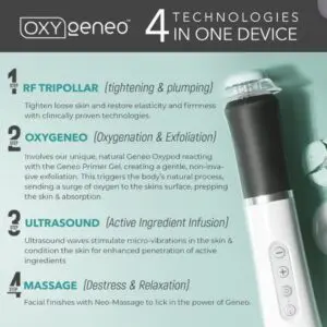 four technologies in one with OxyGeneo