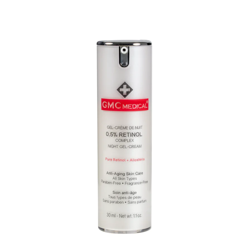 0.5% retinol night gel-cream