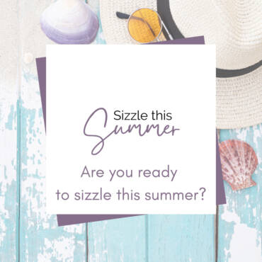 summer sizzle blog title image