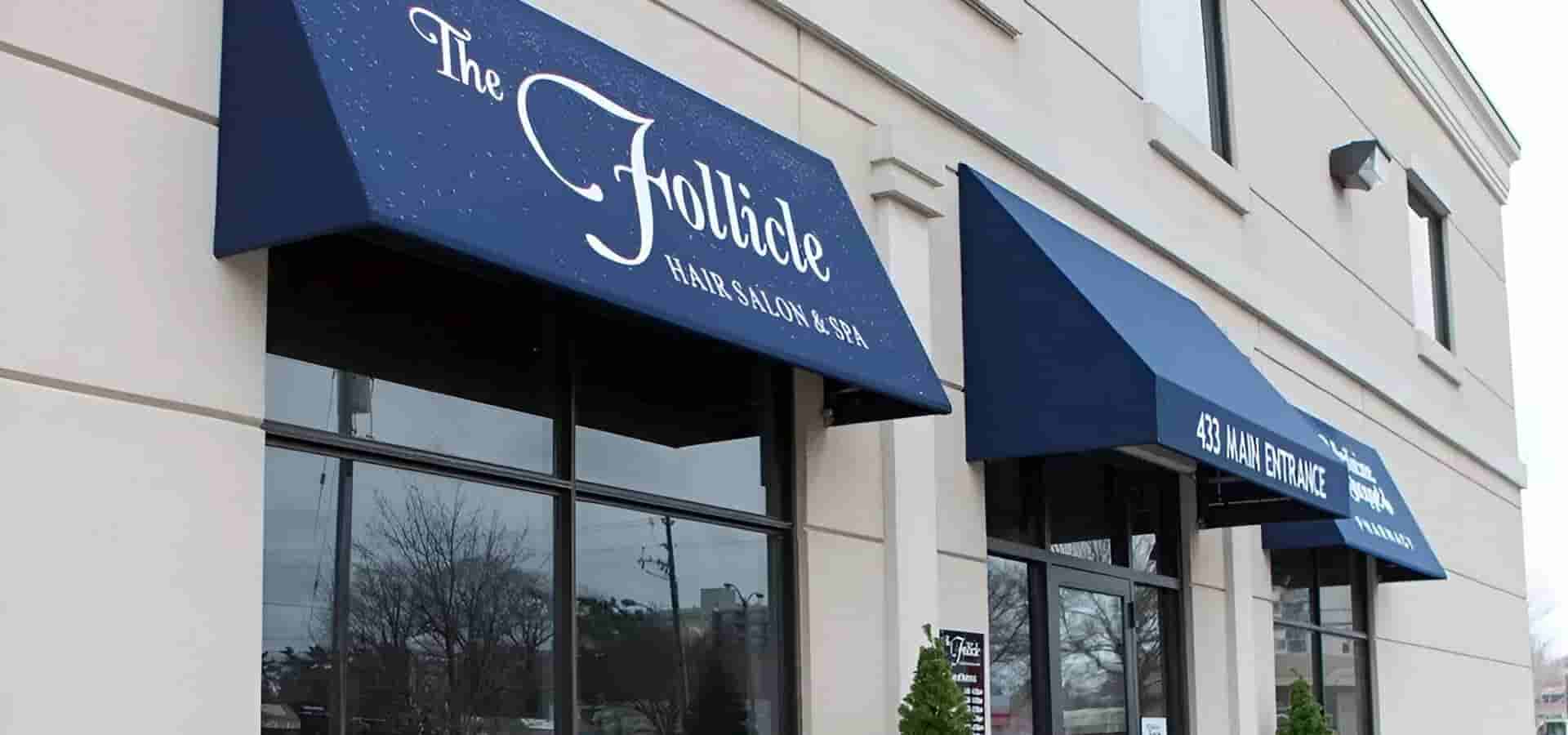 The Follicle Hair Salon & Spa.